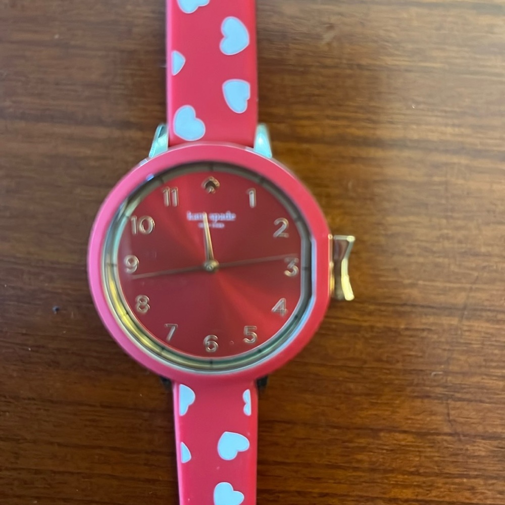 Kate Spade silicone band watch